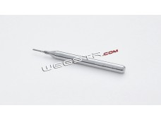 0.60 mm - two-flute spiral-patterned carbide end mill
